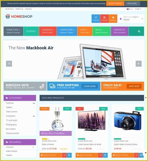 Free Store Website Templates Of 23 Line Store Website themes &amp; Templates