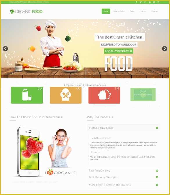 Free Store Website Templates Of 29 Grocery Store Website themes & Templates