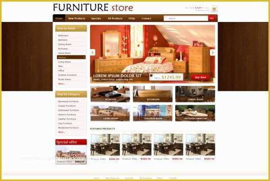 Free Store Website Templates Of Free Line Store Template