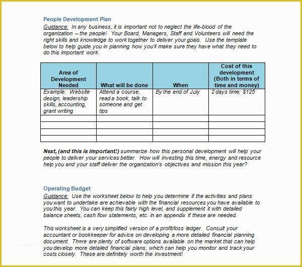 Free Strategic Plan Template Of Sample Strategic Plan Templates 10 Free Documents In