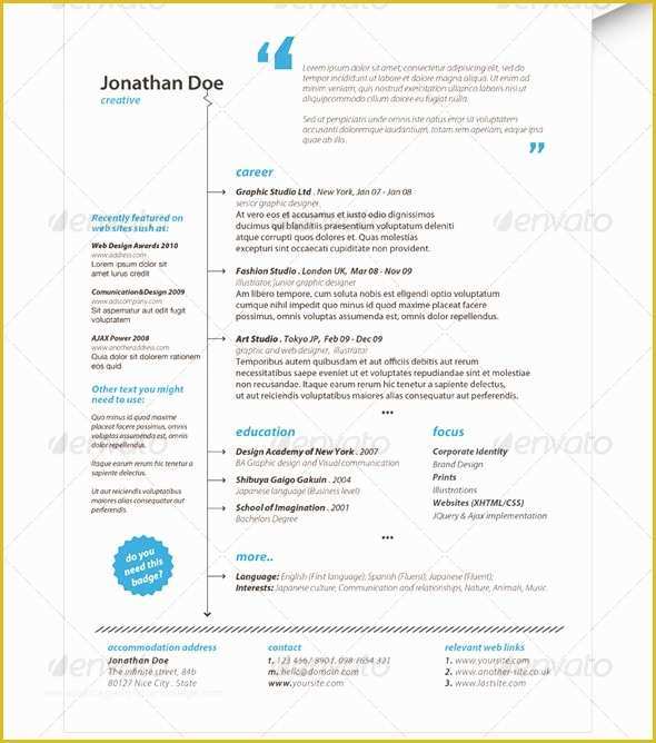 Free Stylish Resume Templates Of 37 Stylish Resume Templates Ipixel Creative