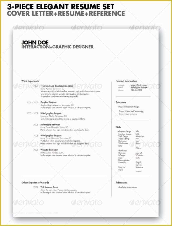 Free Stylish Resume Templates Of 37 Stylish Resume Templates Vandelay Design