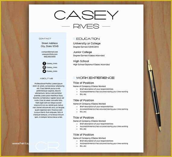 Free Stylish Resume Templates Of Free Stylish Resume Templates