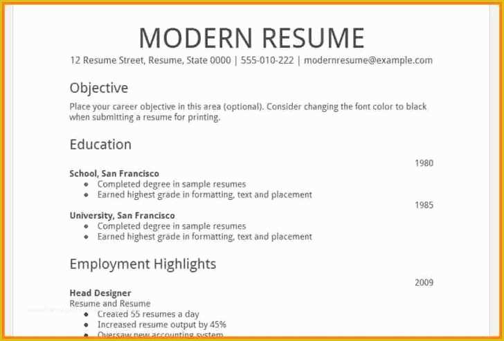 Free Stylish Resume Templates Of Incredible Ideas Google Resume Sample Stylish Design