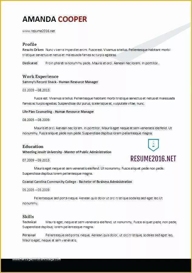 Free Stylish Resume Templates Of Interesting Design Current Resume format Template Free