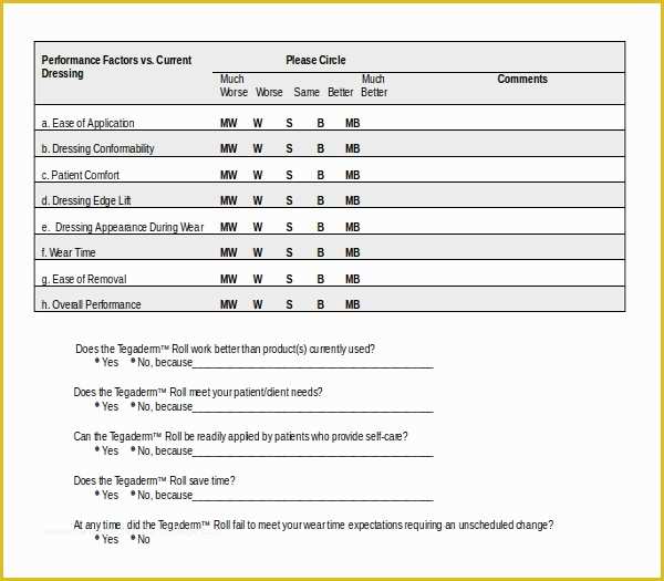 Free Survey Template Word Of 24 Free Survey Templates – Free Sample Example format