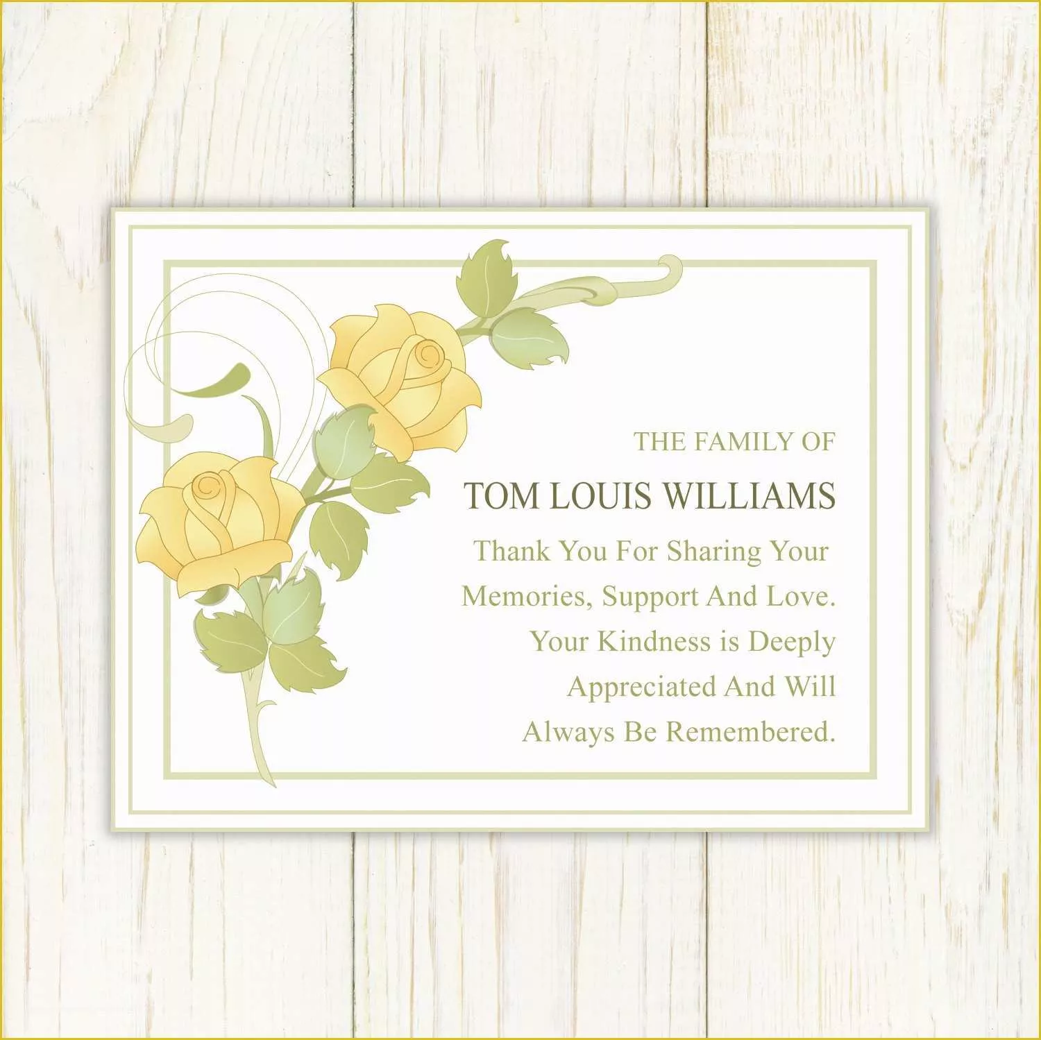 Free Sympathy Thank You Card Templates Of Awesome Free Printable Sympathy Cards