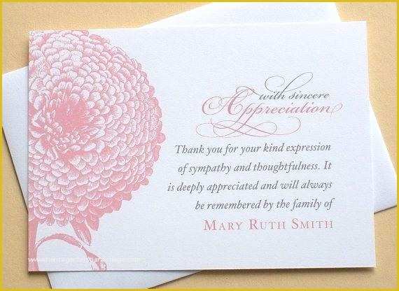 Free Sympathy Thank You Card Templates Of Best Funeral Thank You Card Sympathy Cards