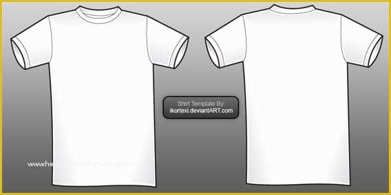 Free T Shirt Design Template Of 54 Blank T Shirt Template Examples to Download Vector and