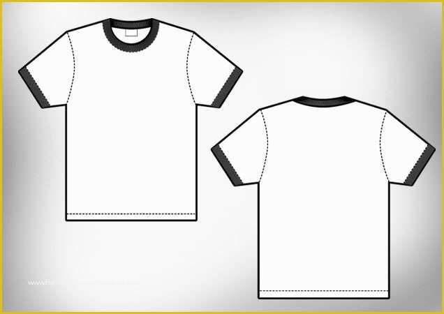 Free T Shirt Design Template Of Ringer Men’s T Shirt Template