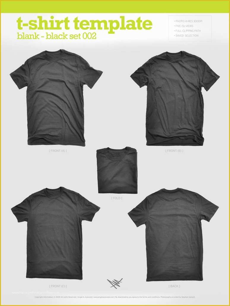 Free T Shirt Template Of Blank T Shirt Black 002 by Angelaacevedo On Deviantart