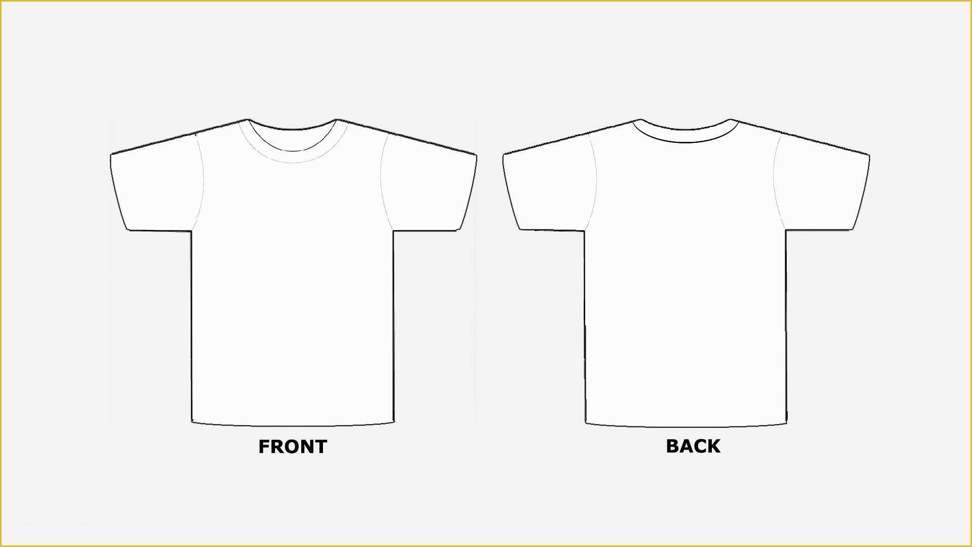 Free T Shirt Template Of Blank Tshirt Template Printable In Hd Hd Wallpapers