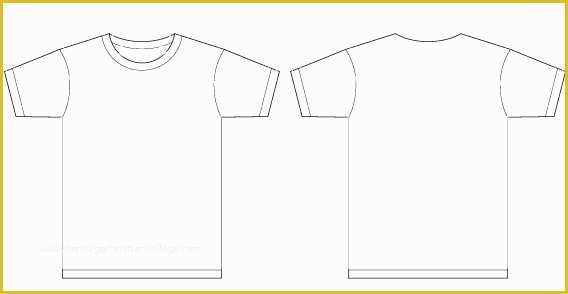 Free T Shirt Template Of Free Of Men T Shirt Template Free Vector Vector