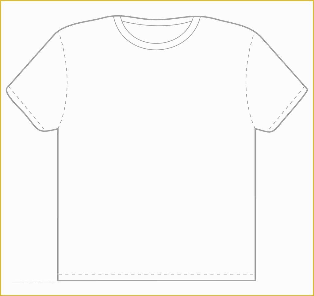 Free T Shirt Template Of T Shirt Design Template