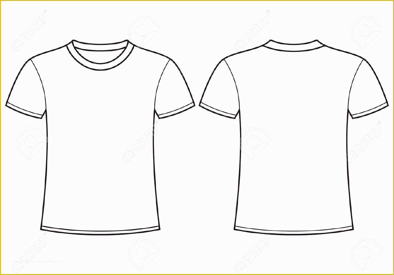 Free T Shirt Template Of T Shirt Template