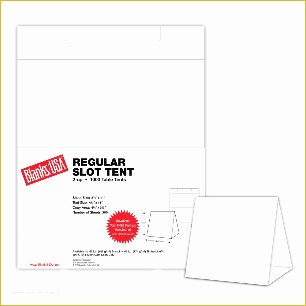 45 Free Table Tent Template