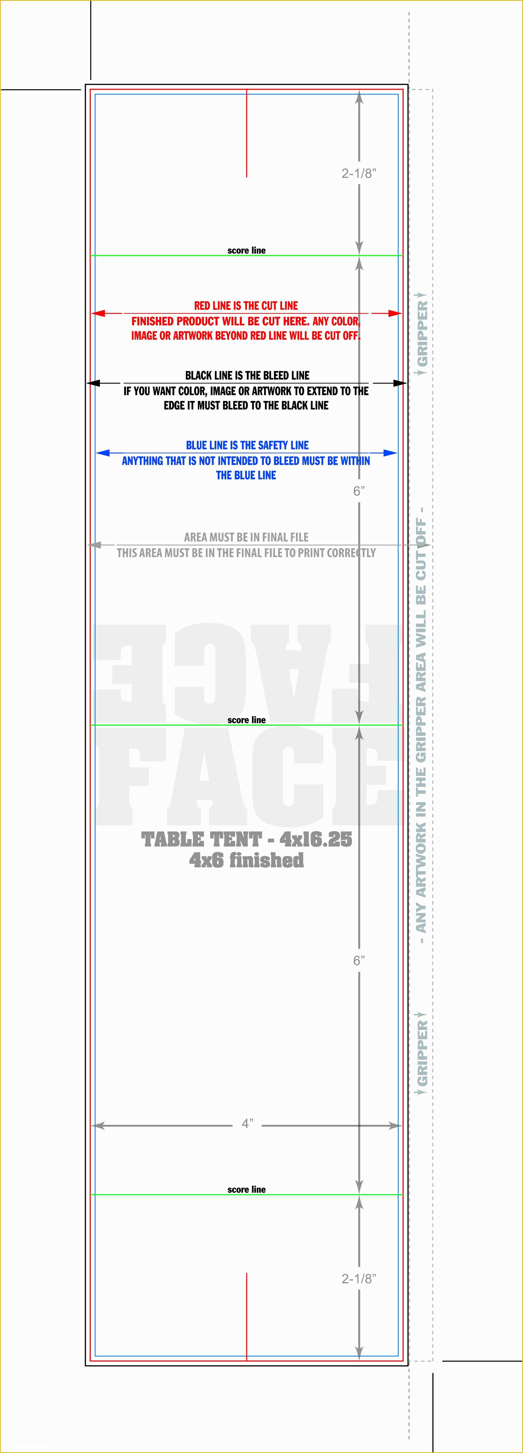 Free Table Tent Template Of Tent Card Template