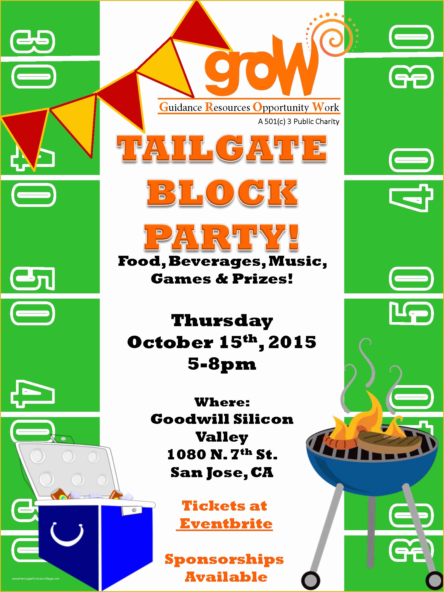 Free Tailgate Party Flyer Template Of Tailgate Flyer Bindrdn