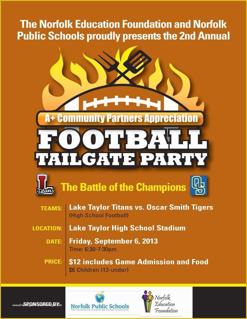 Free Tailgate Party Flyer Template Of the Gallery for Tailgate Party Flyer