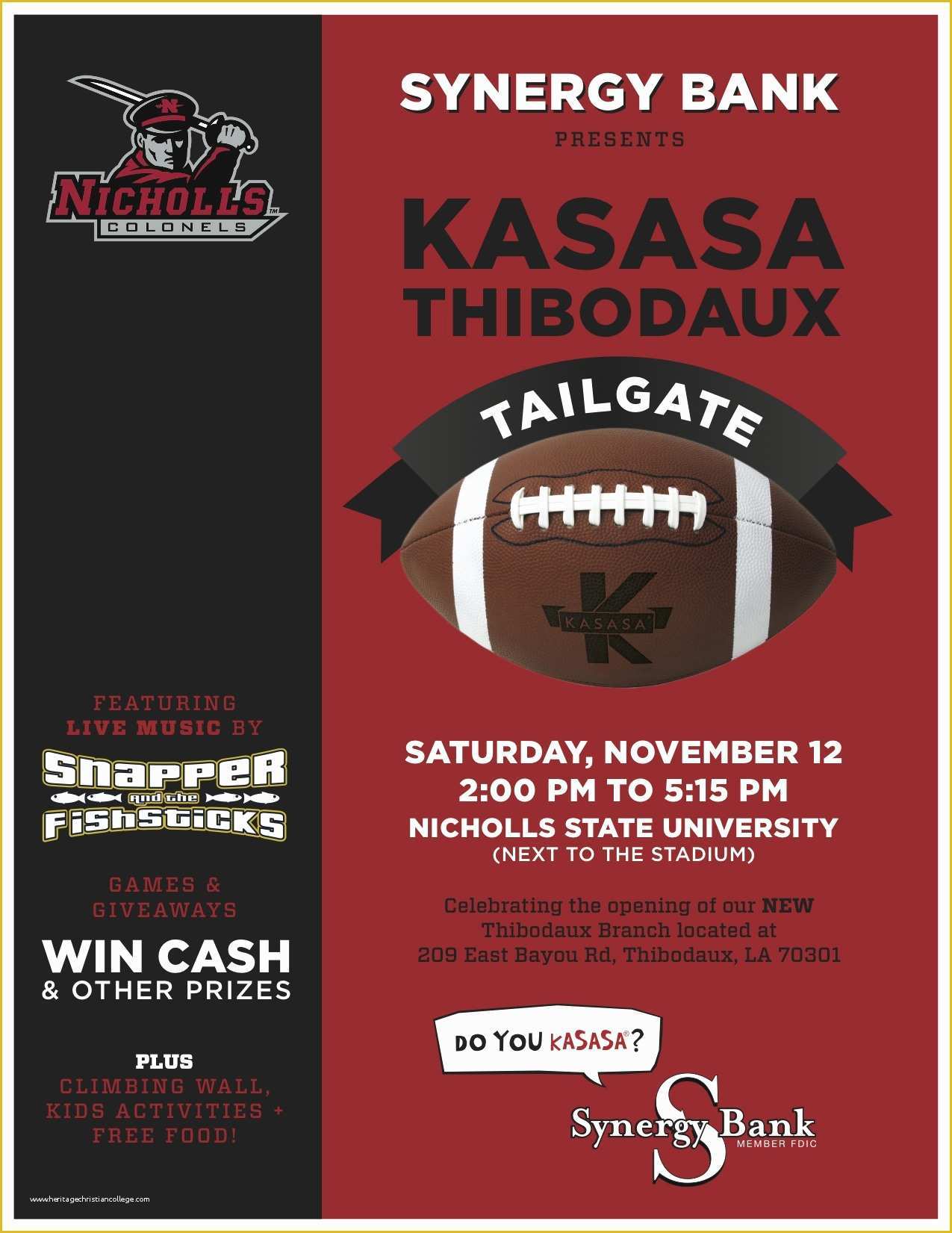 Free Tailgate Party Flyer Template Of Up Ing Kasasafied events Kasasa Blog