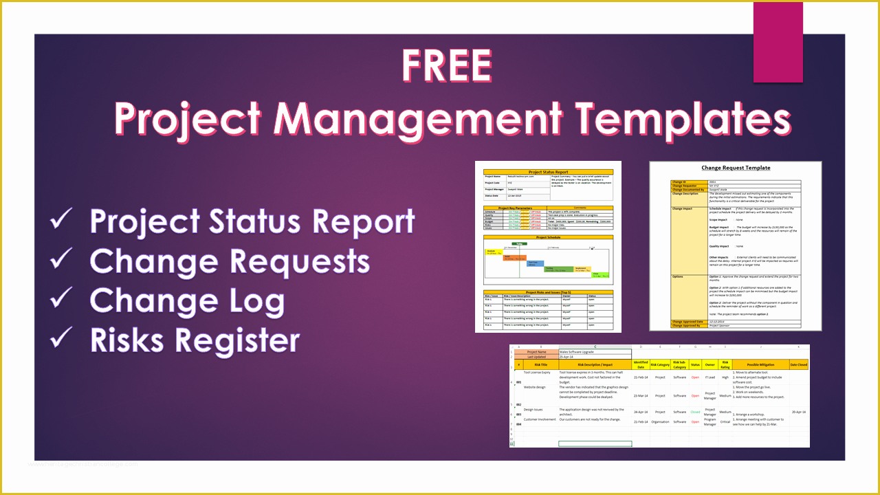 Free Task Management Templates Of Project Management Templates 20 Free Downloads