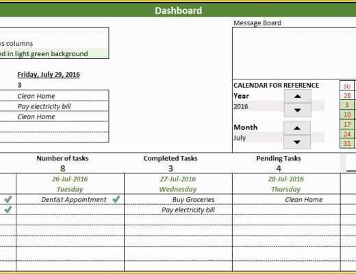 Free Task Template Of Free Task Manager Spreadsheet Template