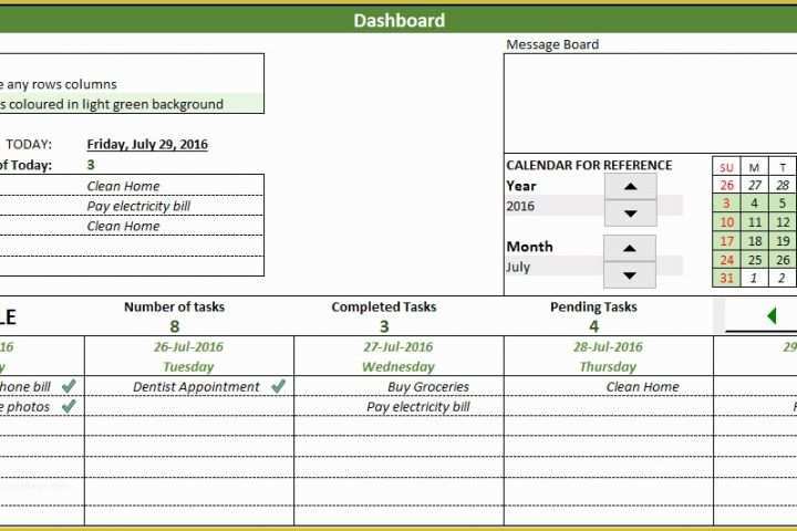 Free Task Template Of Free Task Manager Spreadsheet Template