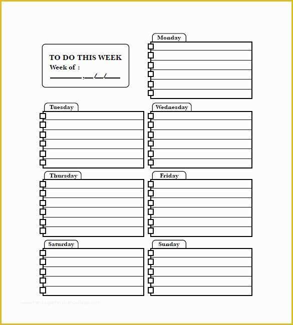 Free Task Template Of Task List Template 10 Free Word Excel Pdf format