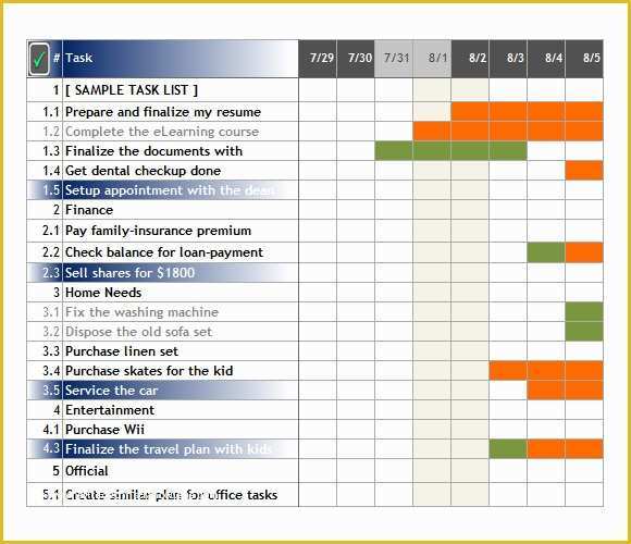 Free Task Tracker Template Of 7 Task Tracking Samples