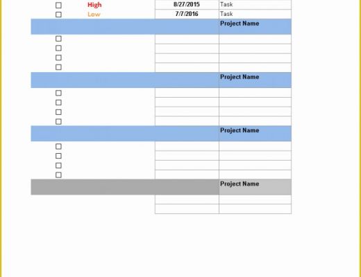 Free Task Tracker Template Of Project Tracker Template In Excel Spreadsheet E Page