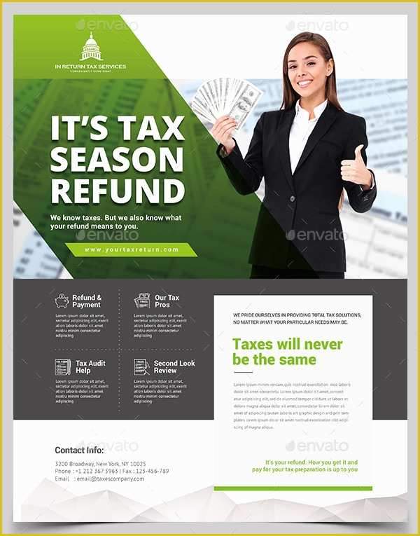 Free Tax Preparation Flyers Templates Of 27 In E Tax Flyer Templates Free & Premium Download