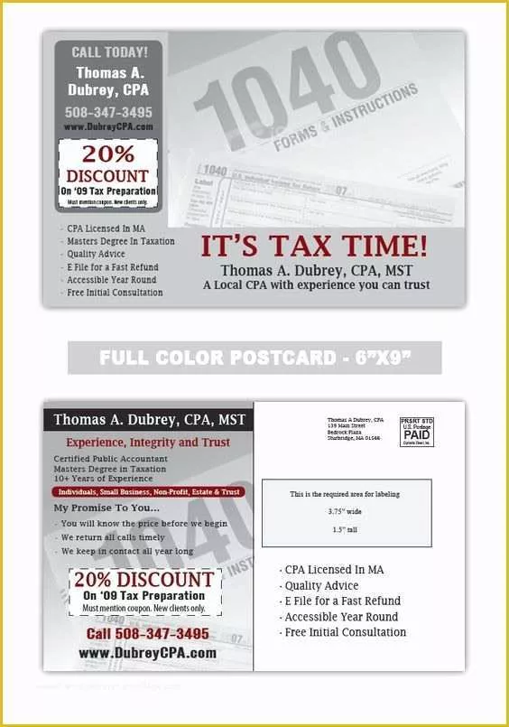 Free Tax Preparation Flyers Templates Of Its Tax Time