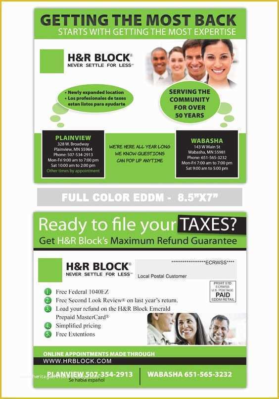 Free Tax Preparation Website Templates Of H Block too