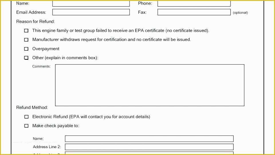 Free Tax Preparation Website Templates Of Security Deposit Refund Receipt Template Sample form 8