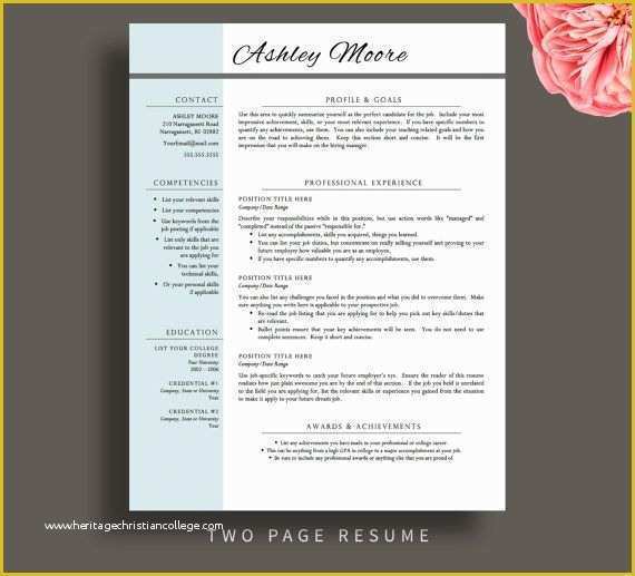 Free Teacher Cv Template Of 17 Best Ideas About Teacher Resume Template On Pinterest