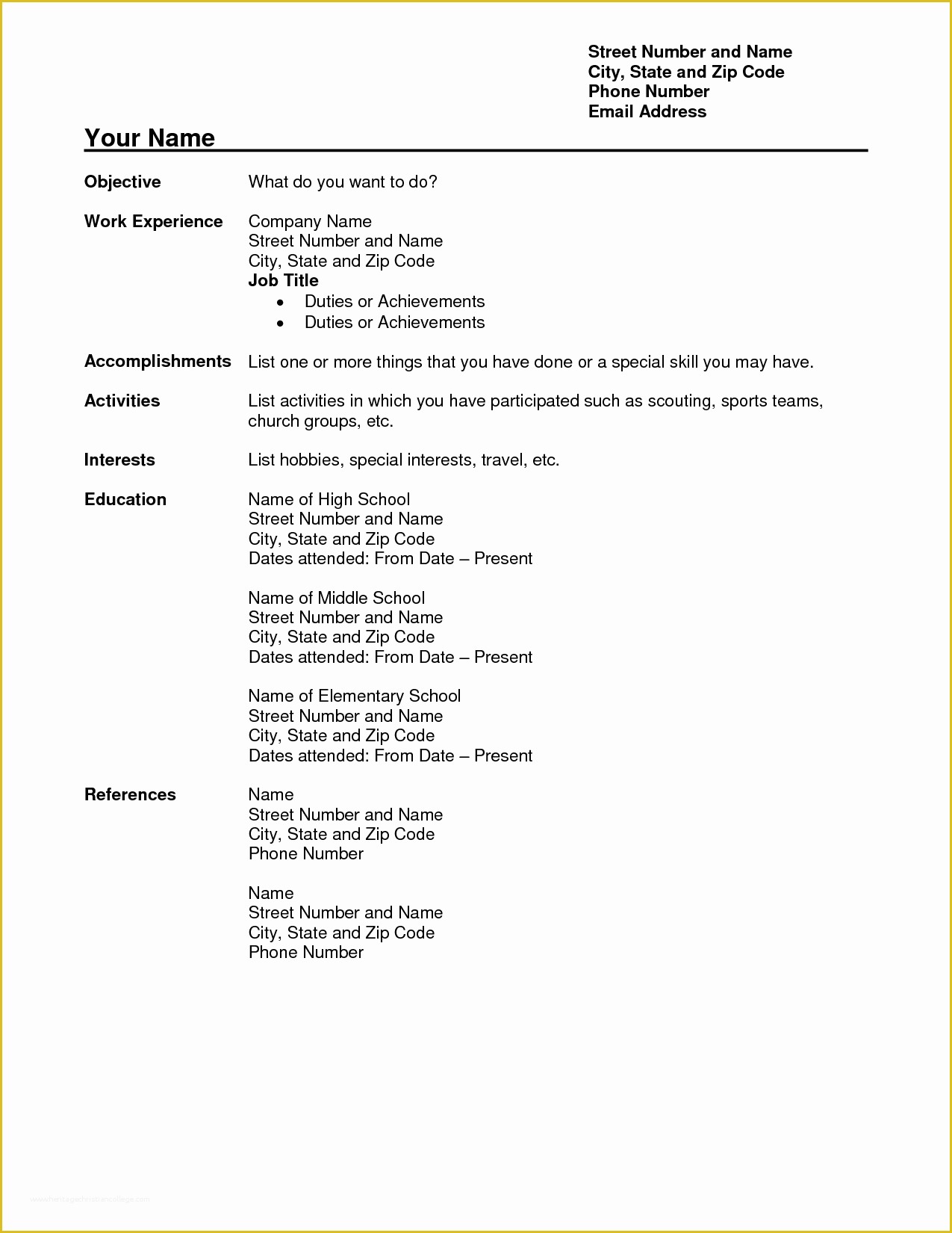 Free Teacher Cv Template Of Free Teacher Resume Templates Download Free Teacher Resume