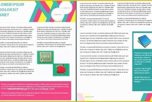 Free Teacher Newsletter Templates Microsoft Word Of 15 Free Microsoft Word Newsletter Templates for Teachers