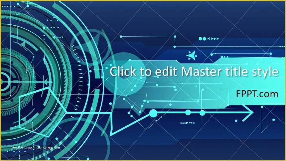 Free Technology Powerpoint Templates Of Free Future Technology Powerpoint Template Free