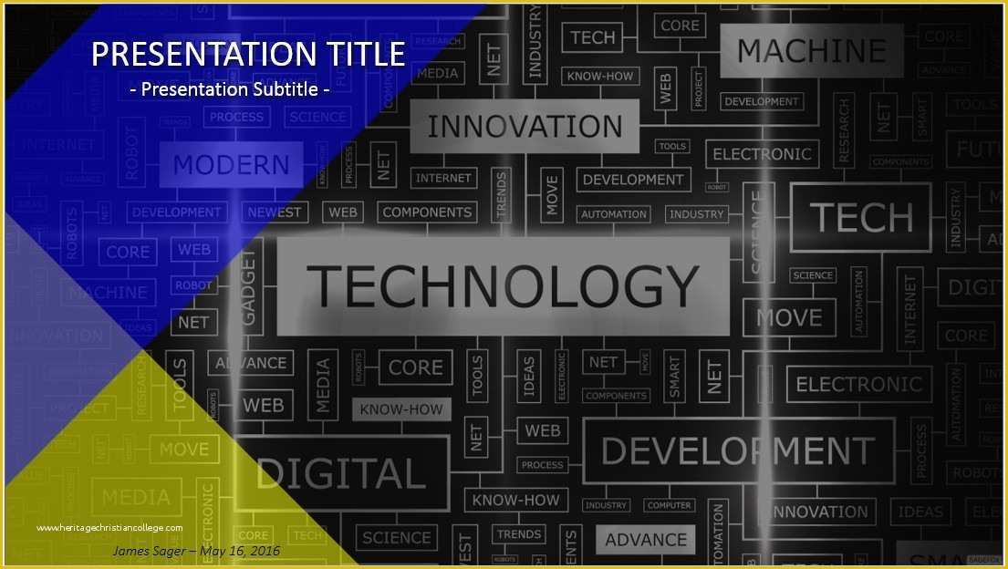 Free Technology Powerpoint Templates Of Free Technology Powerpoint