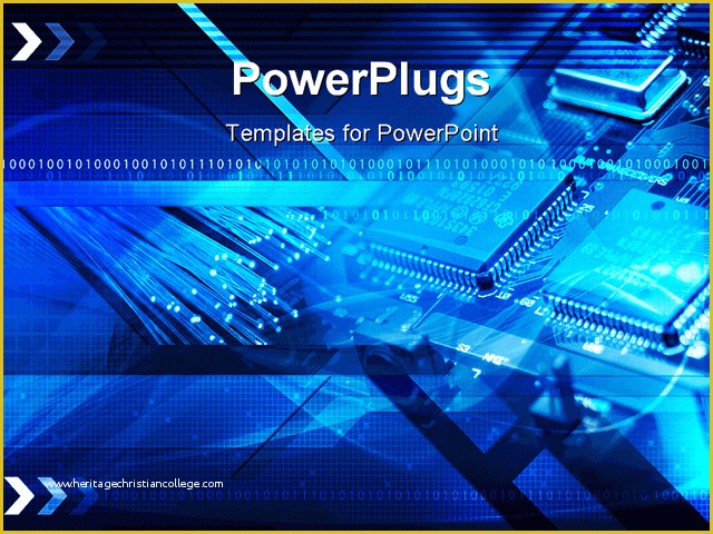 Free Technology Powerpoint Templates Of Powerpoint Template Animated Technology Background with