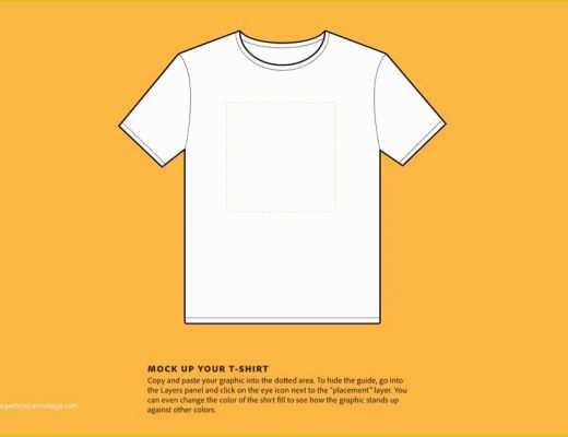 Free Tee Shirt Template Of 100 T Shirt Templates that Will Make Your Life Easier