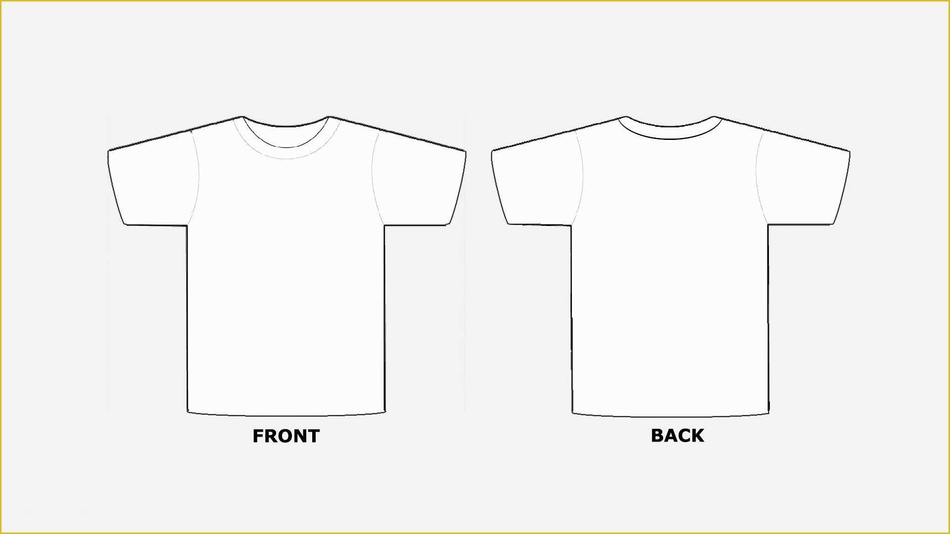 Free Tee Shirt Template Of T Shirt Design Template Illustrator ...