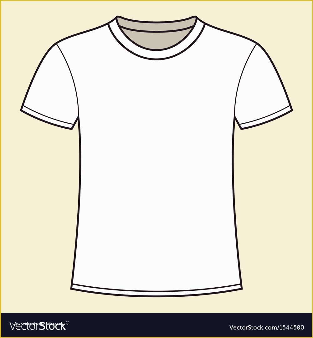 free-tee-shirt-template-of-blank-white-t-shirt-template-royalty-free