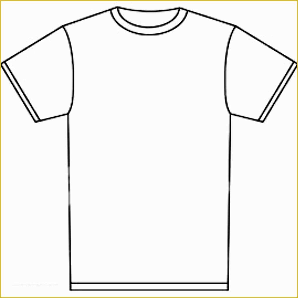 Free Tee Shirt Template Of Free Blank Tshirt Download Free Clip Art ...