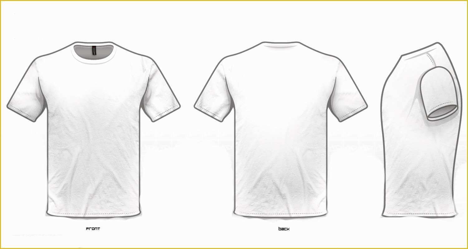 Free Tee Shirt Template Of T Shirt Design Template Illustrator 