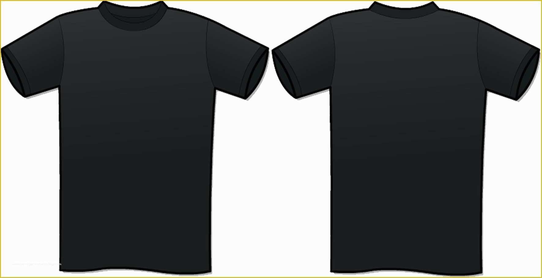 Free Tee Shirt Template Of T Shirt Template Clipart Best