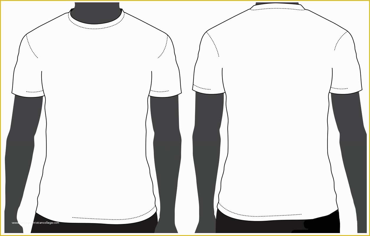 Free Tee Shirt Template Of Tshirt Design Template Clipart Best