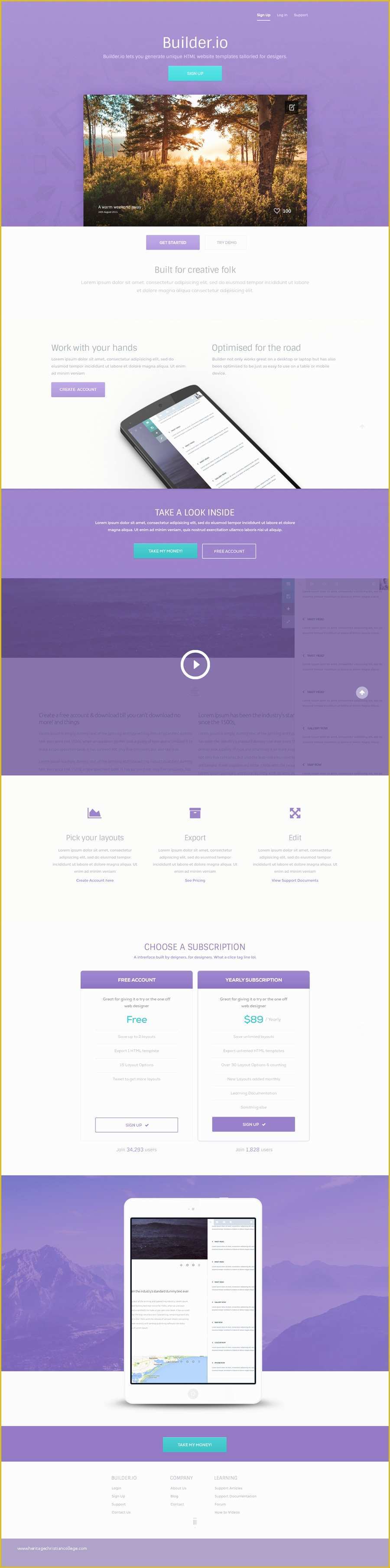 Free Template Builder for Websites Of Builder A Free Vibrant Web App Psd Template