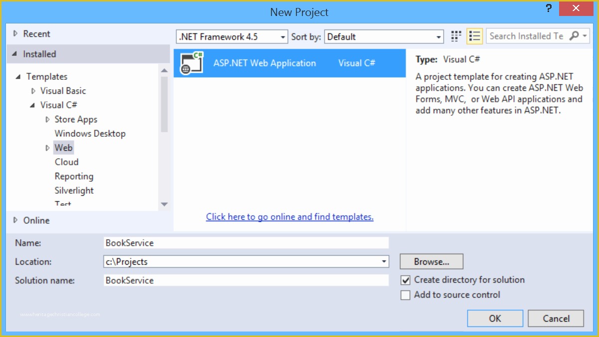 Free Template for asp Net Web Application Of Using Web Api 2 with Entity Framework 6