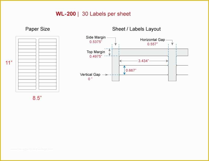 Free Template for Avery 5366 File Folder Labels Of File Folder Labels Our Wl 200 Same Size as Avery 5366